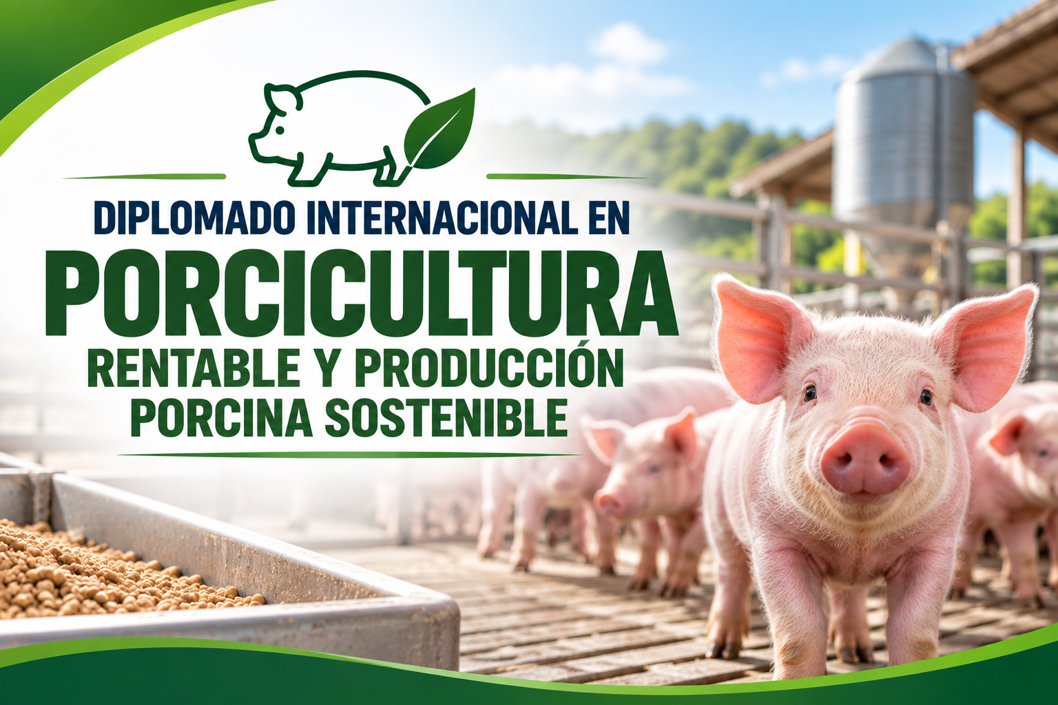 DIPLOMADO INTERNACIONAL EN PORCICULTURA RENTABLE Y PRODUCCIÓN PORCINA SOSTENIBLE