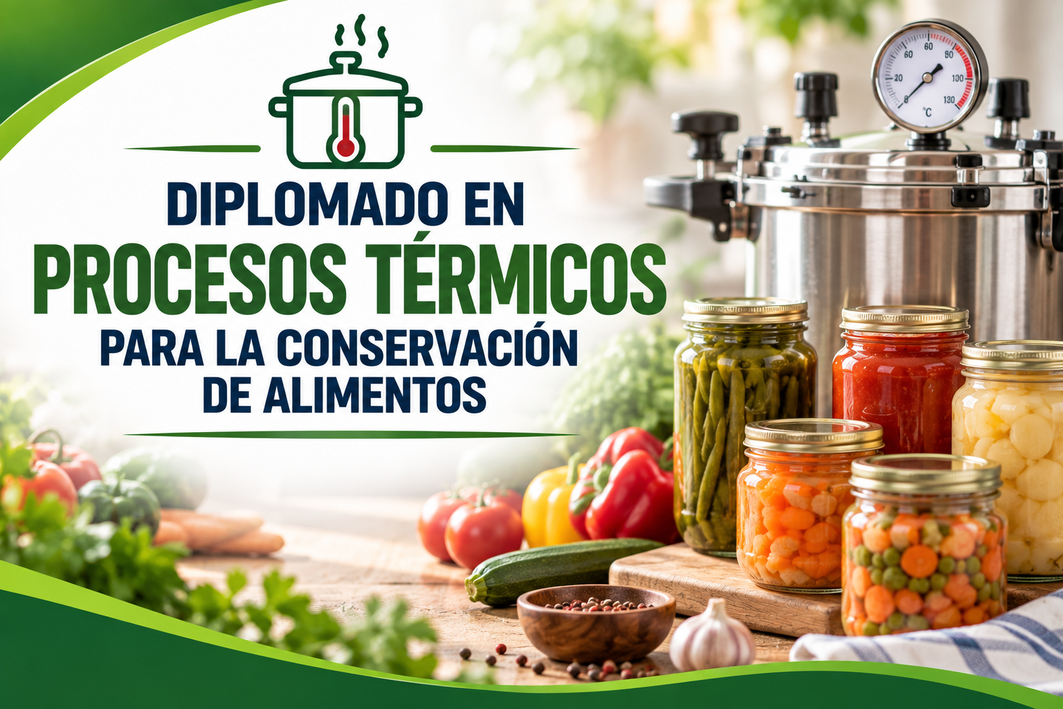 Diplomado en Procesos Térmicos para la Conservación de Alimentos