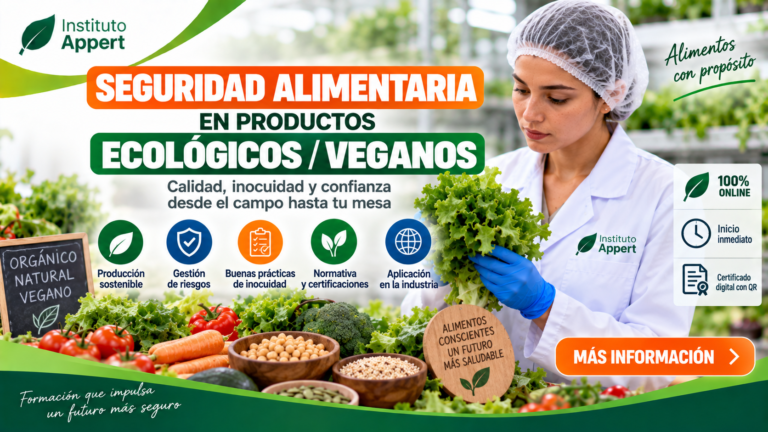 Seguridad Alimentaria en Productos Ecológicos/Veganos